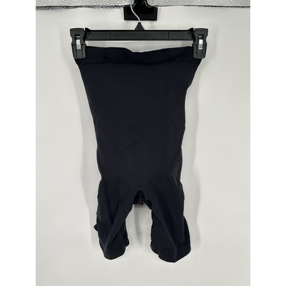 Skims Shorts Sculpt High Waisted Mid Thigh Onyx Black Butt Lifting Size XL - Picture 1 of 4